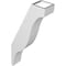 Ekena Millwork 3 1/2-in. W x 10-in. D x 22-in. H Funston Architectural Grade PVC Knee Brace BRCP035X10X22FST - alternate 6